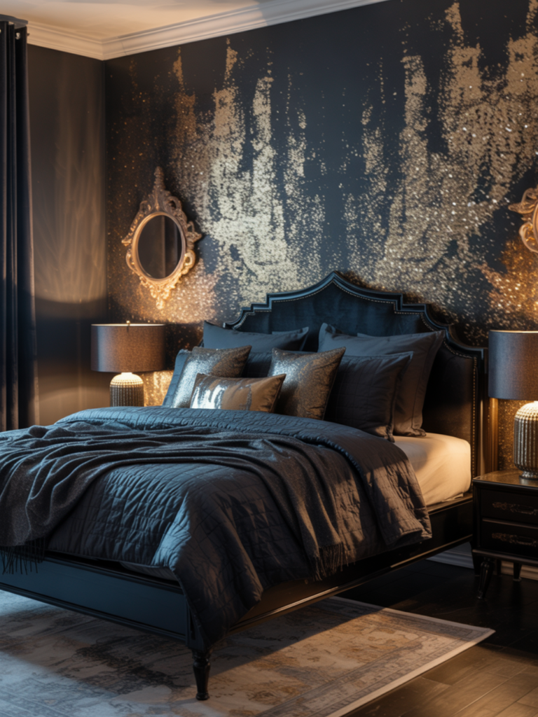 Black and Gold Drama