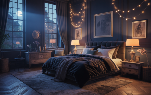 Cozy Lighting Ideas for Dark Academia Bedroom