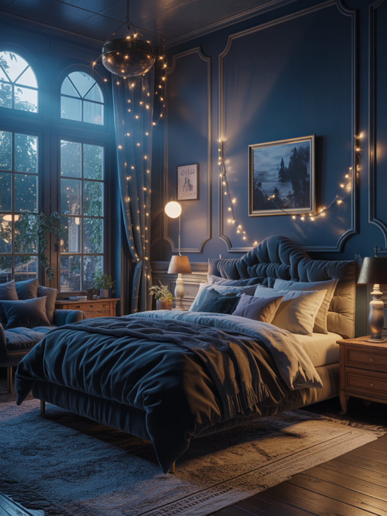 Romantic Moonlit Bedroom