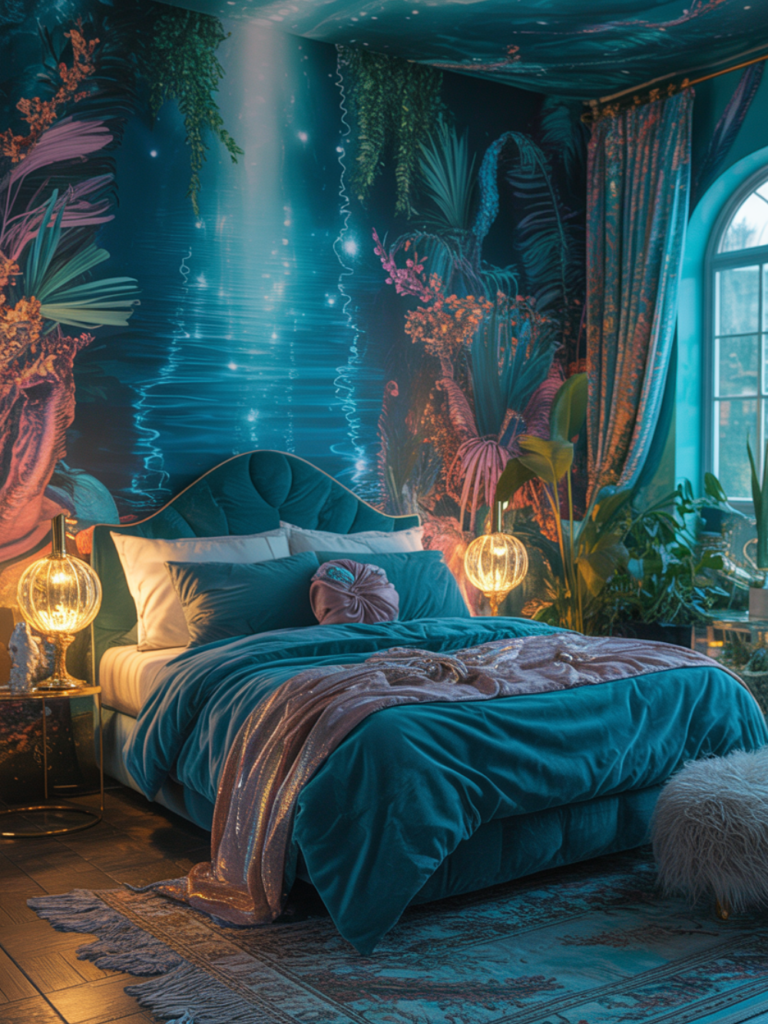 Luxe Mermaid Boho Bedroom