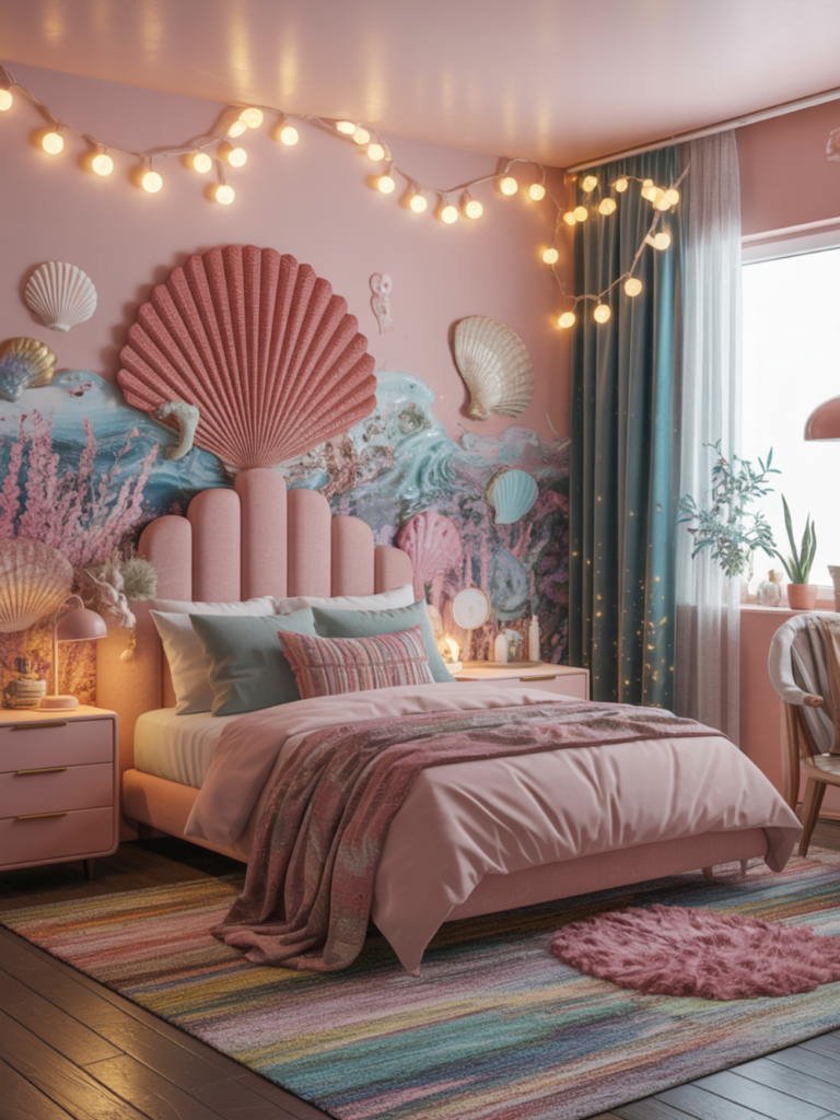 Teen & Kids Mermaid Boho Bedroom