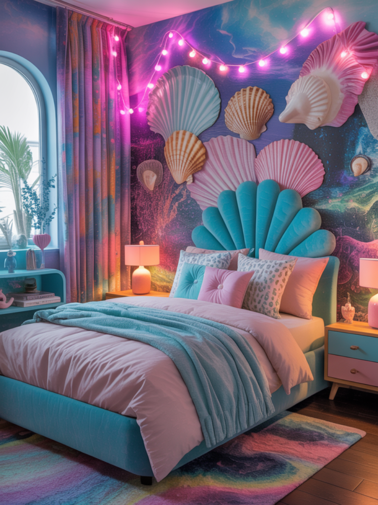 Kids’ Mermaid Boho Bedroom