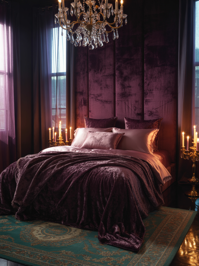 Dark Romantic Bedroom Style