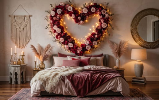Romantic Wall Decor Ideas for the Bedroom